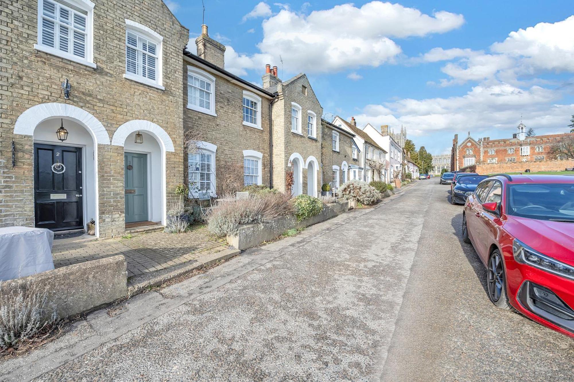 Charming Church Walk, Long Melford - 2 Bedroom Property With Parking Kültér fotó